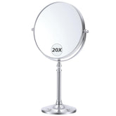 MIYADIVA espejo 20x detalle de maquillaje para retoques precisos.