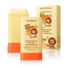 MLSMILE barra de cera para pelo infantil con peine integrado, peinado rápido