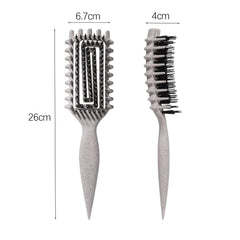 MMBVSZ Candybrush funciona en cabello mojado o seco sin tirar.