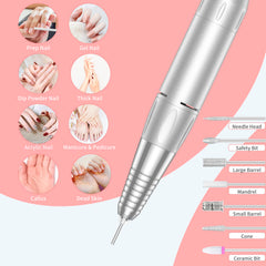 Batería de 3600 mAh de MOCOWIND, energía duradera para sesiones de manicura.