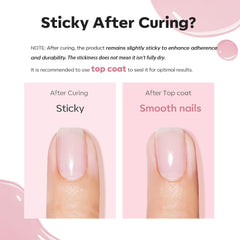 Modelones brillo rosado nude iridiscente para uñas elegantes.