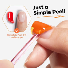 Modelones capa superior gel brillo, acabado espejo y mayor resistencia a chips.