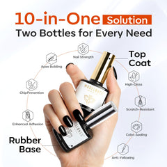 Modelones curvatura de uñas gracias a la base gel, aspecto natural.