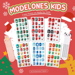 Modelones diseños divertidos para uñas de niñas, colores brillantes para juego creativo