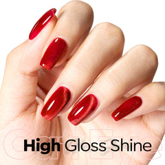 Modelones efecto ojo-de-gato dinámico, imán para variar el brillo según el ángulo.