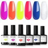 Modelones Neon Gel, esmalte rosa neón para uñas vibrantes y con acabado brillante.