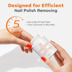 Modelones esponja doble, elimina esmalte con eficiencia.