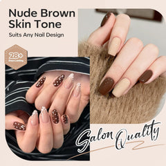 Modelones Hema Free Gel Nail Polish with easy-glide brush for smooth application.