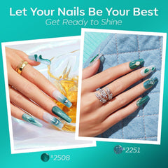 Modelones holographic glitter cat eye gel adds sparkling dimension