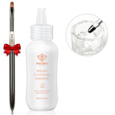 Modelones limpiador de pinceles 80 ml: limpieza rápida de pinceles y residuo de gel