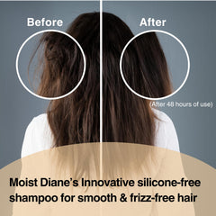 Moist Diane acondicionador, textura suave para cabello sedoso.