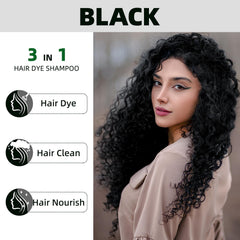 MOISTAR champú negro para canas, acabado suave y natural