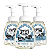 Molly's Suds jabon espumoso para manos en botella, uso diario fácil