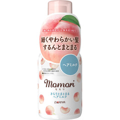 momori Leche para el Cabello, botella-vertido: suaviza sin enjuague, ideal para cabellos finos.