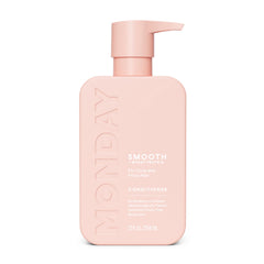 MONDAY Haircare Smooth: botella con proteína de trigo, ayuda a sellar humedad y controlar frizz.