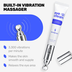 MONREMO aplicador vibratorio para mejor absorción de activos alrededor de los ojos.