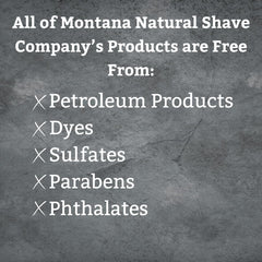 Montana Natural Shave Vanilla Bourbon Bigote Wax Silueta definida con esfuerzo mínimo