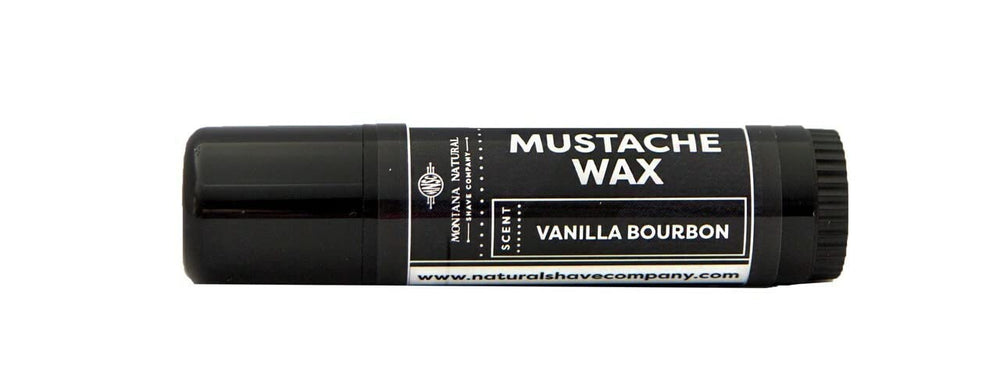Montana Natural Shave Vanilla Bourbon Bigote Wax Envase: control suave del bigote