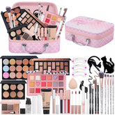 Moobirlet kit maquillaje para adolescentes, paleta de sombras para looks diarios.