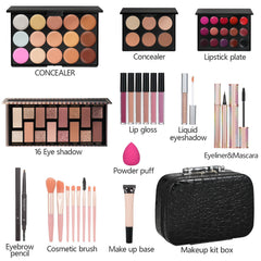 Moobirlet kit maquillaje, sombra de ojos de color duradero
