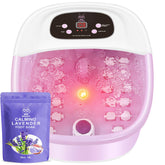 MoodRelish spa para pies con calor y burbujas para relajación.