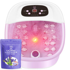 MoodRelish spa para pies con calor y burbujas para relajación.