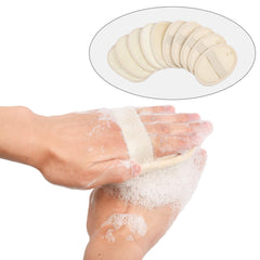 Mooerca lufa exfoliante para cuerpo, limpieza suave y revitalizante.
