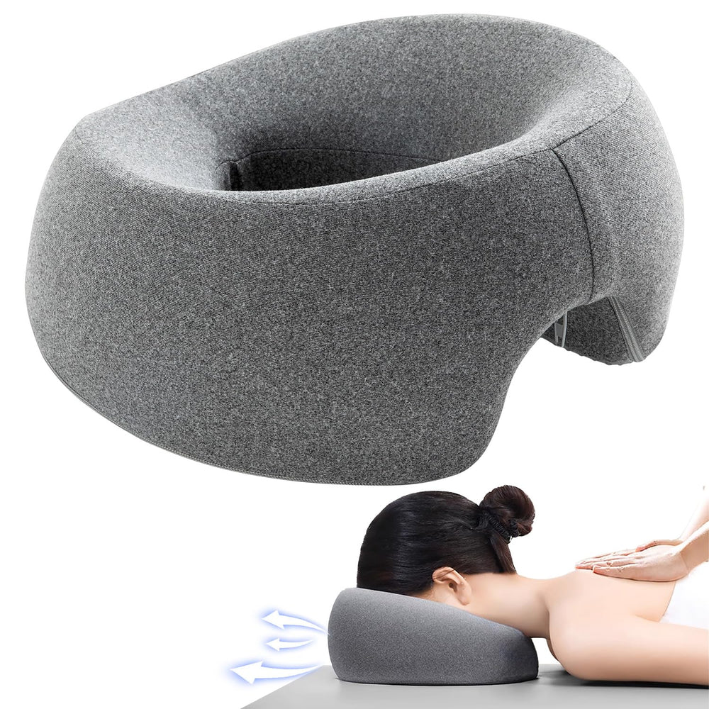 MOONYOOY reposacabeza para cama: confort durante el masaje en casa.