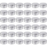 Moretoes latas aluminio de cuatro onzas con tapa rosca, almacenamiento seguro de ungüentos.
