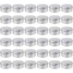 Moretoes latas aluminio de cuatro onzas con tapa rosca, almacenamiento seguro de ungüentos.