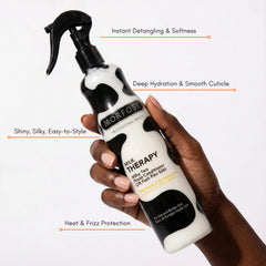 Morfose spray hydratant pour cheveux, résultats rapides et douceur.