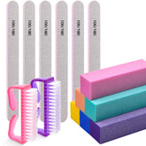 Lima Morgles uñas 100/180 grano para dar forma precisa.
