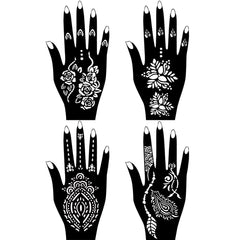 Cono de tinta negra Moricher para líneas definidas en tatuajes temporales.