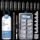 Morovan kit solución deslizante para uñas, vista general, facilita modelado suave.