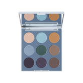 MORPHE 9C Matte Essentials palette open shows cool toned mattes for versatile eye looks