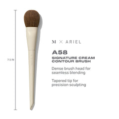 MORPHE x Ariel, brocha concealer A19 doble para aplicación focal y difuminado