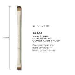 MORPHE x Ariel, brocha setting A14 pequeña para fijar sin cuartear