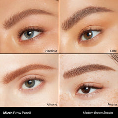 MORPHE Micro Dual Eyebrow Pencil doble tono para rellenar y definir.