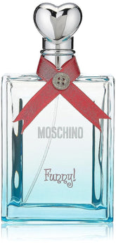 Moschino Funny, botella de perfume, aroma alegre para uso diario.