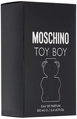 Moschino Toy Boy EDP, tapa detalle, toque sofisticado para ocasiones nocturnas