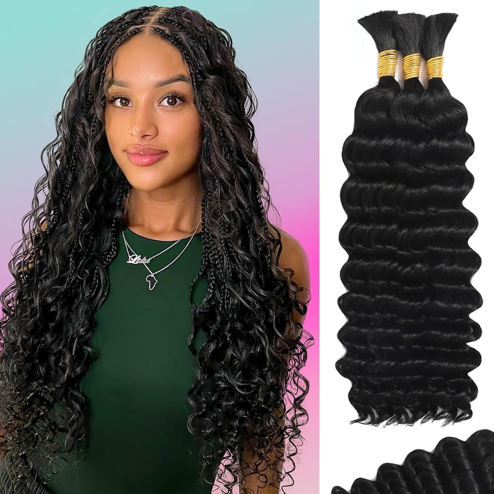 MOTFIN cabello trenzado boho curly 16 pulgadas, para rizos duraderos y looks elegantes.