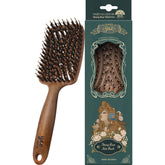 Cepillo Yao Boar de Mothers Corn con cerdas de cerdo ventiladas para peinado suave.