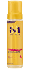 Motions loción espumosa para peinado botella, estilo flexible y suave