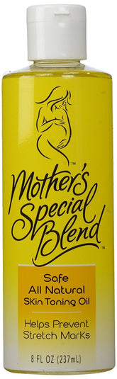 Mountain Ocean Aceite tónico: botella vertiendo, ideal para masaje suave y cuidado de la piel.