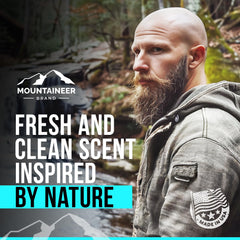 Mountaineer Brand en cara y cuero cabelludo, textura ligera y no grasa
