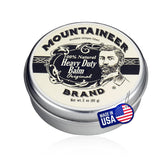 Bálsamo para barba Mountaineer Brand con envase para uso diario