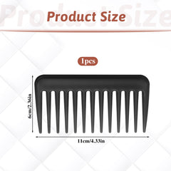 Mozeat Lens peine para barba y pomadas, distribución suave del producto