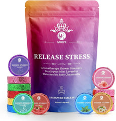 MR MIRYE bombas de ducha aromaterapia lavanda para relajación y spa en casa