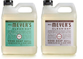 Jabón de manos Mrs. Meyer's Clean Day Lavanda en botella, limpieza suave y aroma calmante.