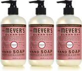 Mrs. Meyer's Clean Day romero: botella en tres pack para lavado diario